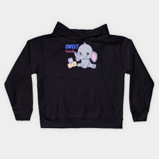 Sweet Elephant Kids Hoodie